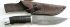 Нож Питон (сталь Х12МФ, кожа, дюраль)