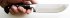 Нож Бахарман малый (сталь 95х18, венге) цельнометаллический в руке