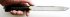 Нож Абхазский большой (сталь 95х18, граб, латунь)
