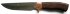 Нож Судак цельнометаллический (литой булат, венге, медь)