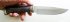 Нож Ворон (нержавеющий булат, карельская береза, мельхиор) вариант 2