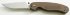 Нож складной Ontario RAT-1 сталь AUS-8 satin (коричневый)